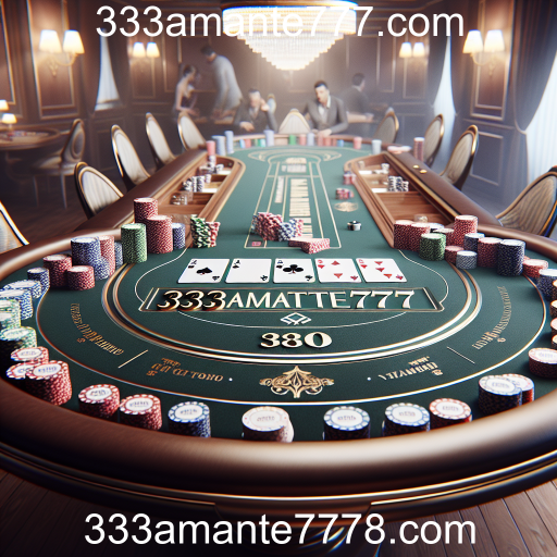 Descubra o Mundo do Pôquer no 333amante777.com